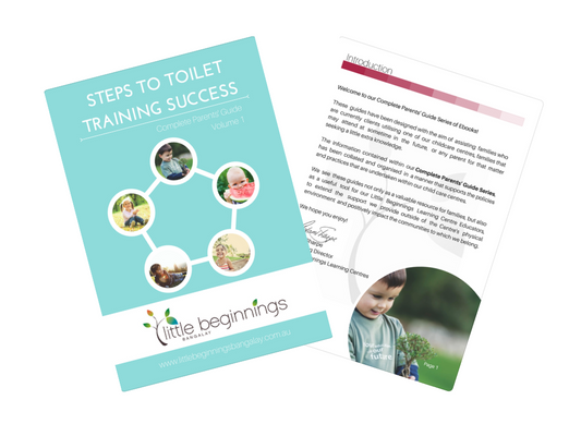 Steps to toilet training success guide | Little Beginnings Bangalay
